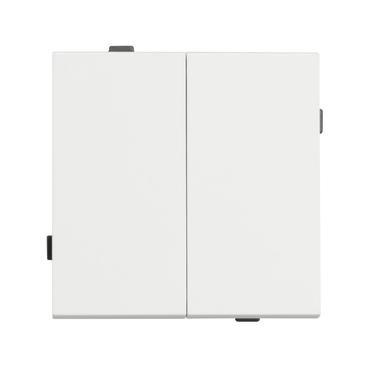 Механизм выключателя двухклавишный проходной Arlight SWT-TENDO-MKP2-SFPL-WH (230V, 10A) 054556 в Санкт-Петербурге