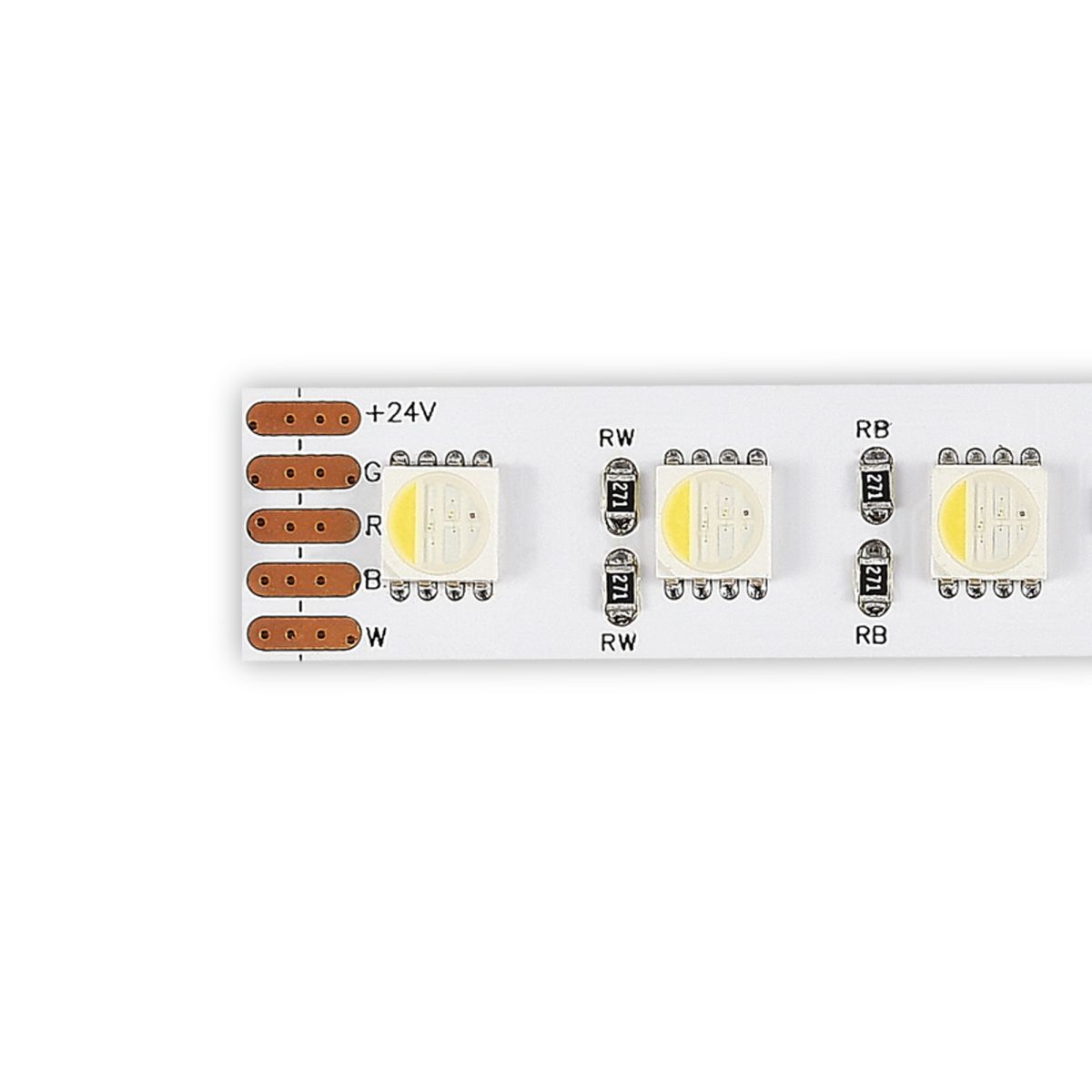 Светодиодная лента ST Luce 24В 18Вт/м 3000К 5м IP20 ST5005.318.20RGBW.1 в Санкт-Петербурге