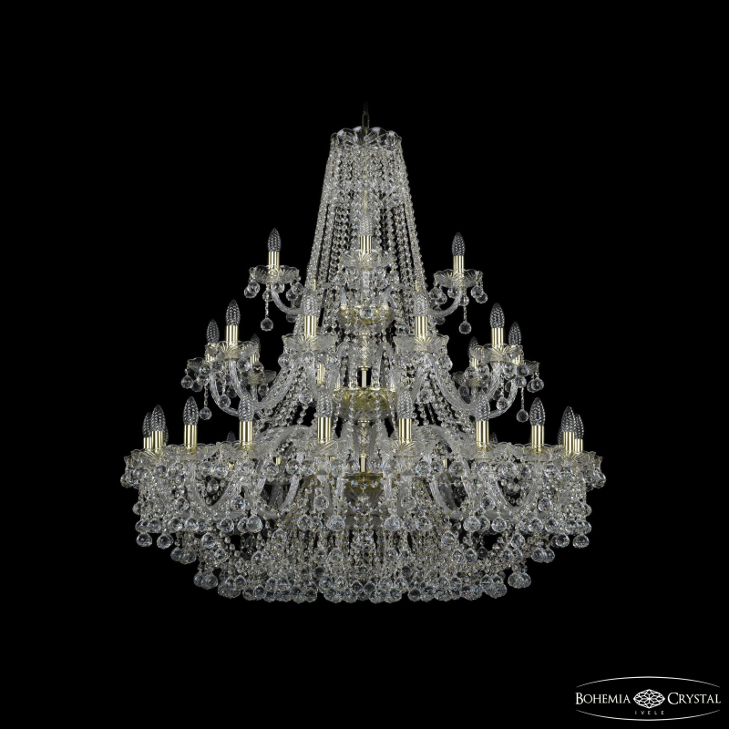 Подвесная люстра Bohemia Ivele Crystal 1409/20+10+5/400/3d G в Санкт-Петербурге