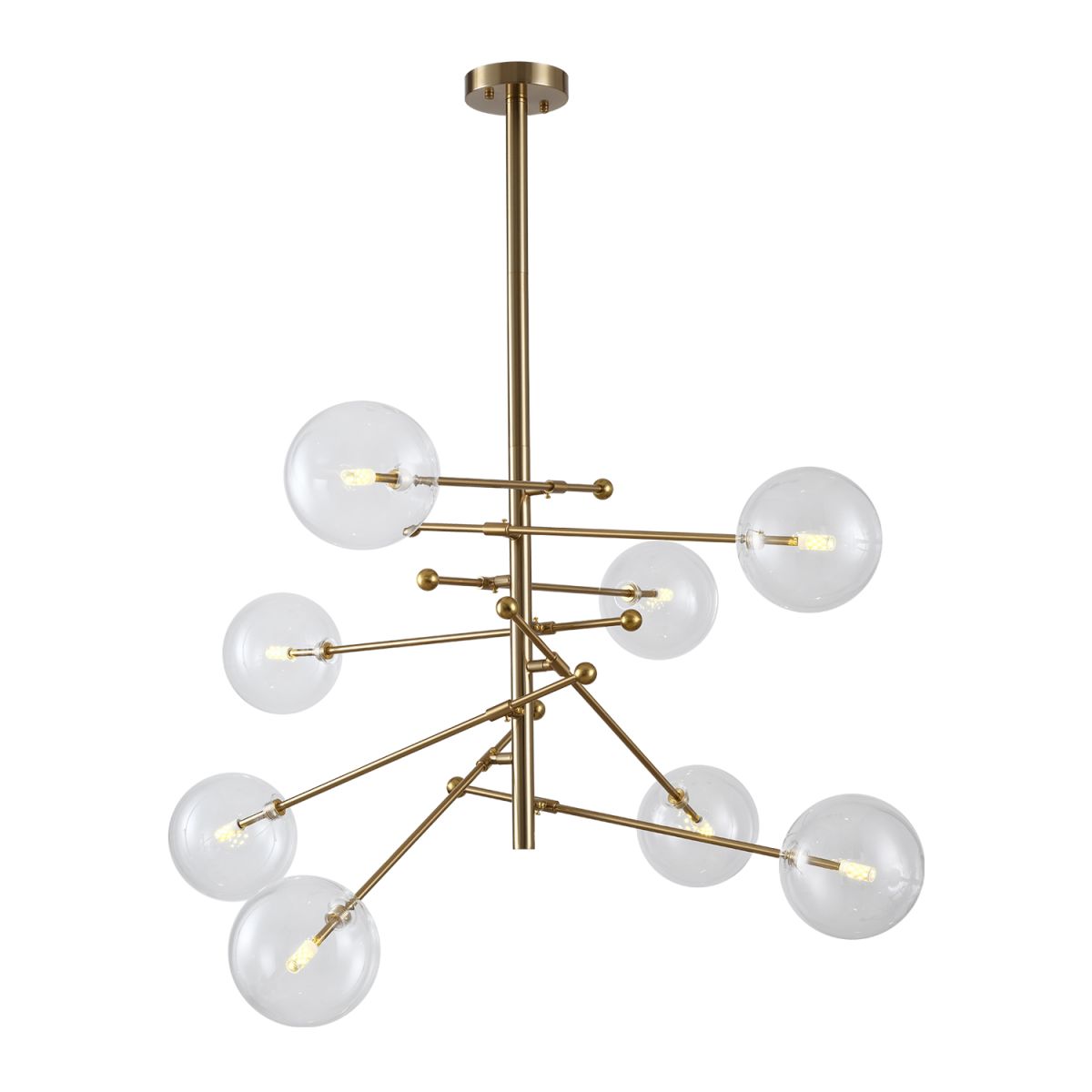 Люстра на штанге Lussole Greensboro LSP-6072 в Санкт-Петербурге