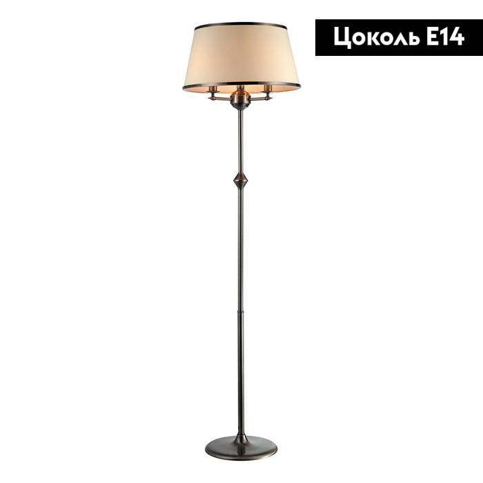Торшер Arte Lamp Alice A3579PN-3AB в Санкт-Петербурге