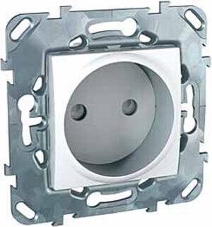 Розетка Schneider Electric Unica б/з со шторками 16A 250V MGU5.033.18ZD в Санкт-Петербурге
