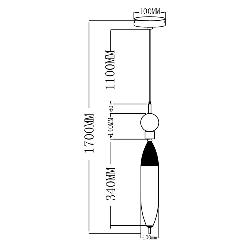 Подвесной светильник Moderli Candle V10915-PL в Санкт-Петербурге