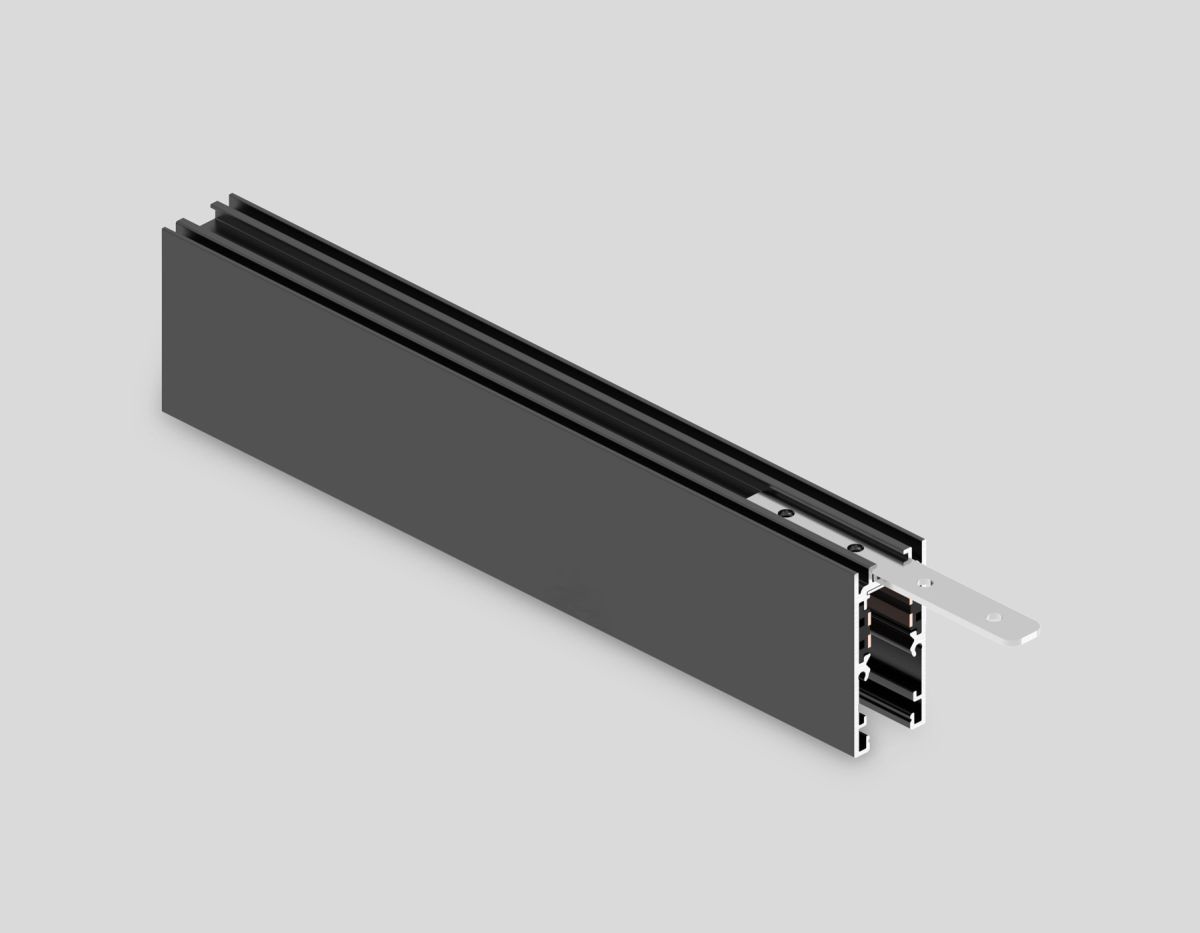 Шинопровод низковольтный накладной с торц. Заглушк. 2шт Ambrella Light Track System GL1915 в #REGION_NAME_DECLINE_PP#