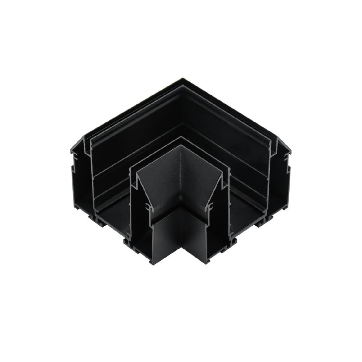Соединитель шинопровода угловой плоский для натяжного потолка Aployt Magnetic track 220 APL.0284.00.04 в Санкт-Петербурге