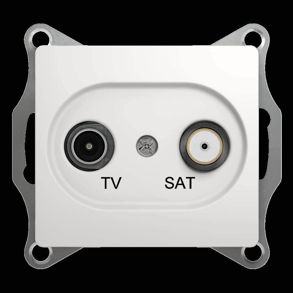 Розетка TV-SAT оконечная 1DB Systeme Electric Glossa GSL000197 в Санкт-Петербурге