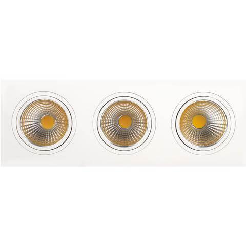 Встраиваемый светодиодный светильник Horoz 3X10W 6400К белый 016-022-0030 (HL6713L) HRZ00000261 в Санкт-Петербурге