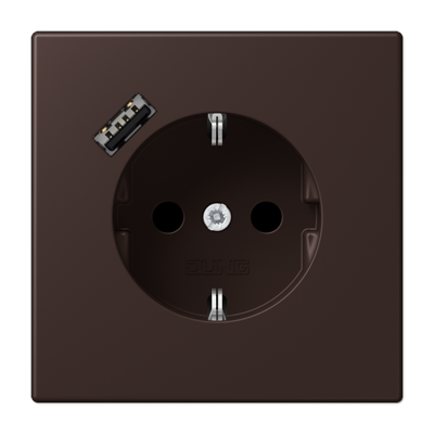 Розетка 2K+З USB Typ A Jung LC1520-18A252 в Санкт-Петербурге