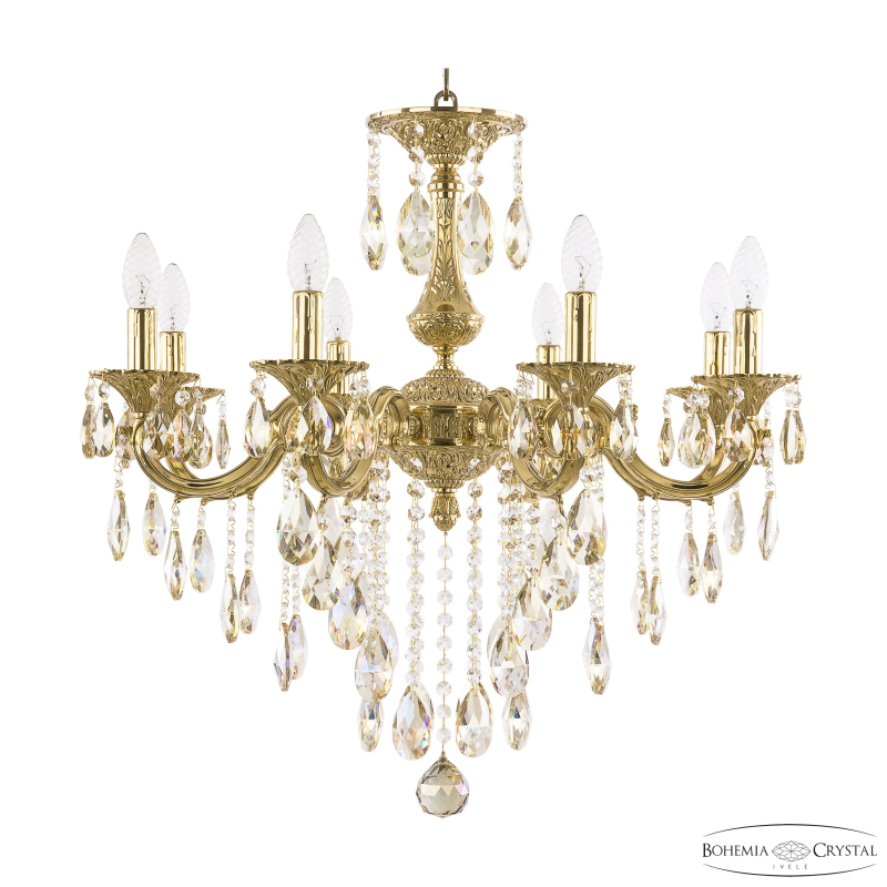 Подвесная люстра Bohemia Ivele Crystal Verona 72101/8/210 B G K801 в Санкт-Петербурге