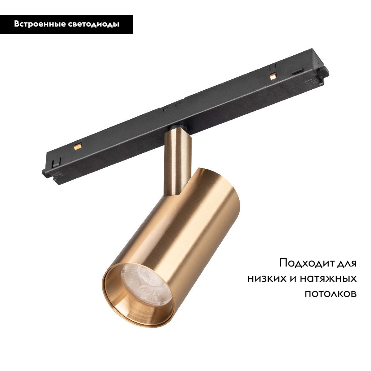 Трековый магнитный светильник Arlight MAG-ORIENT-SPOT-R45-12W Warm3000 (GD, 24 deg, 48V) 040890 в Санкт-Петербурге