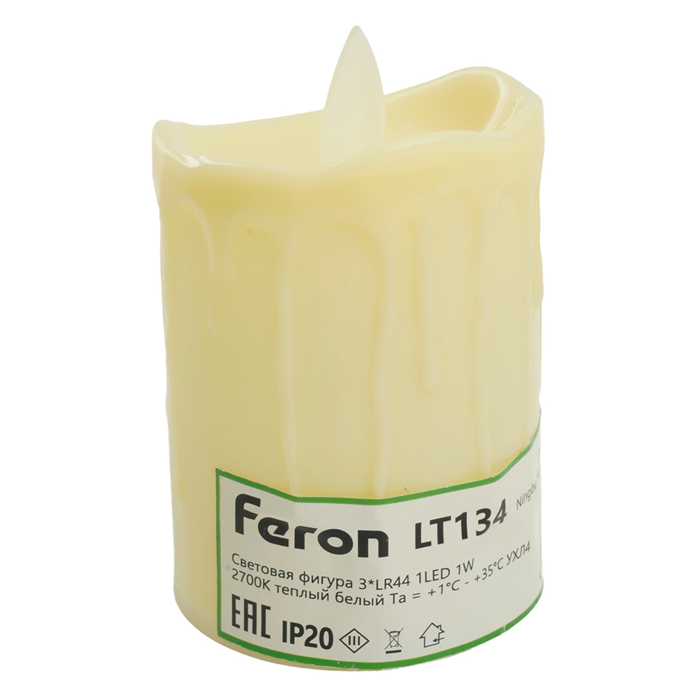 Световая фигура Свеча Пламя (батарейки в компл) Feron LT134 51459 в Санкт-Петербурге