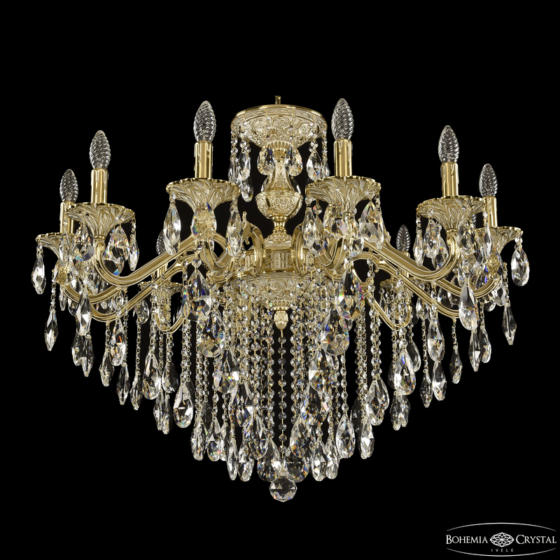 Подвесная люстра Bohemia Ivele Crystal Verona 72202/12/300 B GW в Санкт-Петербурге