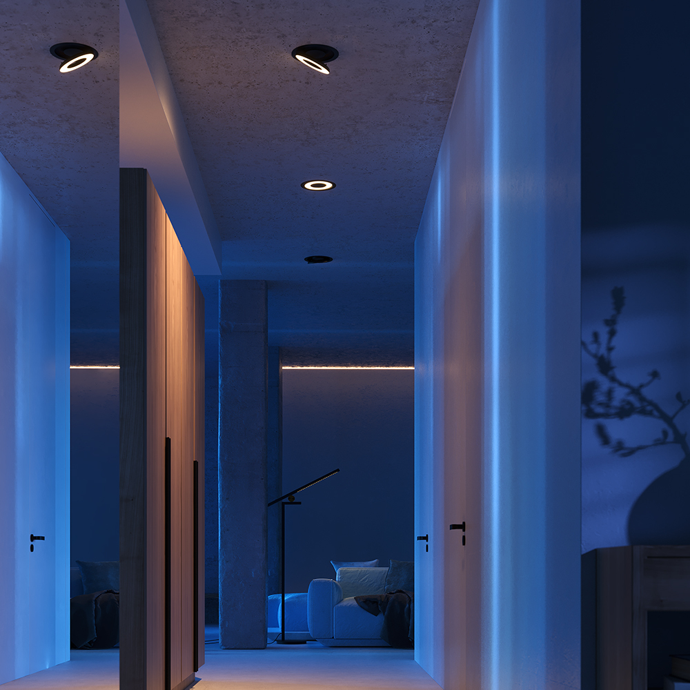 Встраиваемый светильник Maytoni Vector DL102-12W3K-B в Санкт-Петербурге