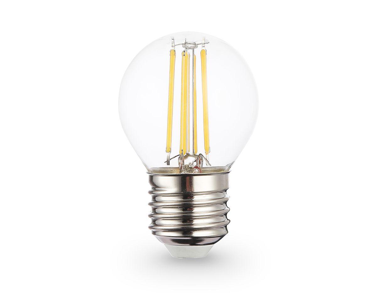 Филаментная светодиодная лампа Ambrella Light Bulbing E27 15W 2700K шар 451523 в Санкт-Петербурге