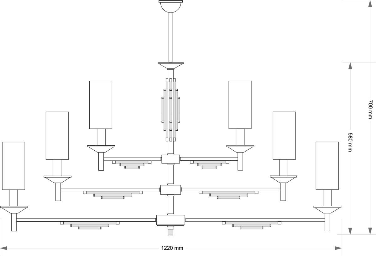 Подвесная люстра с абажуром из ткани Kutek Felino FEL-ZWL-6 (P/A) в #REGION_NAME_DECLINE_PP#
