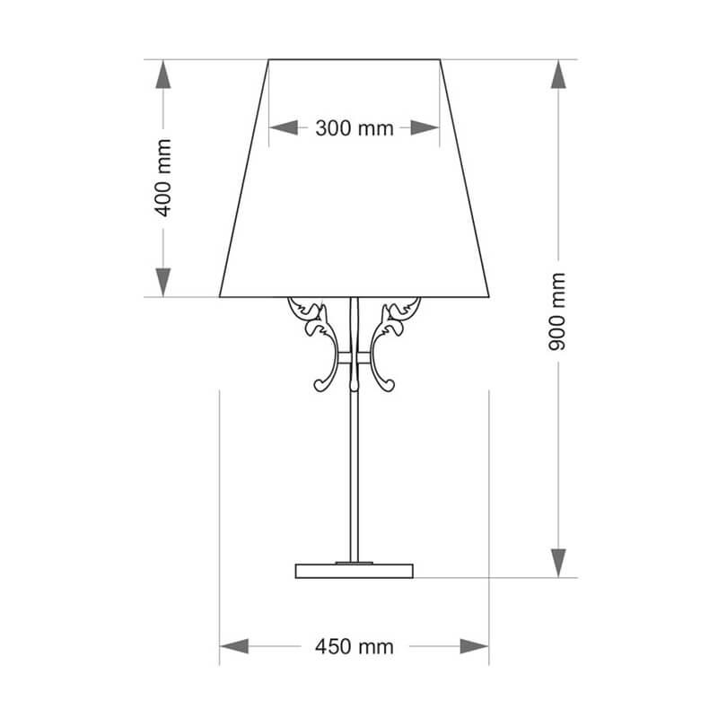 Настольная лампа Kutek Mood Flor FLO-LG-1 (N) в Санкт-Петербурге