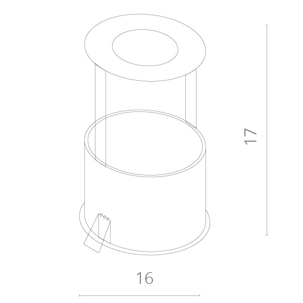 Встраиваемый светильник ARTE Lamp A3120PL-1WH в Санкт-Петербурге