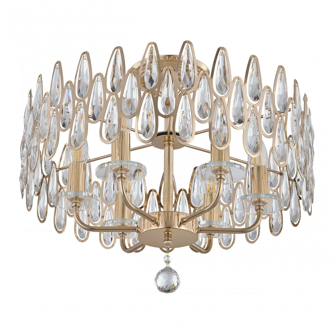 Потолочная люстра Arte Milano Sorrento 372009/6/80/490 GD в Санкт-Петербурге