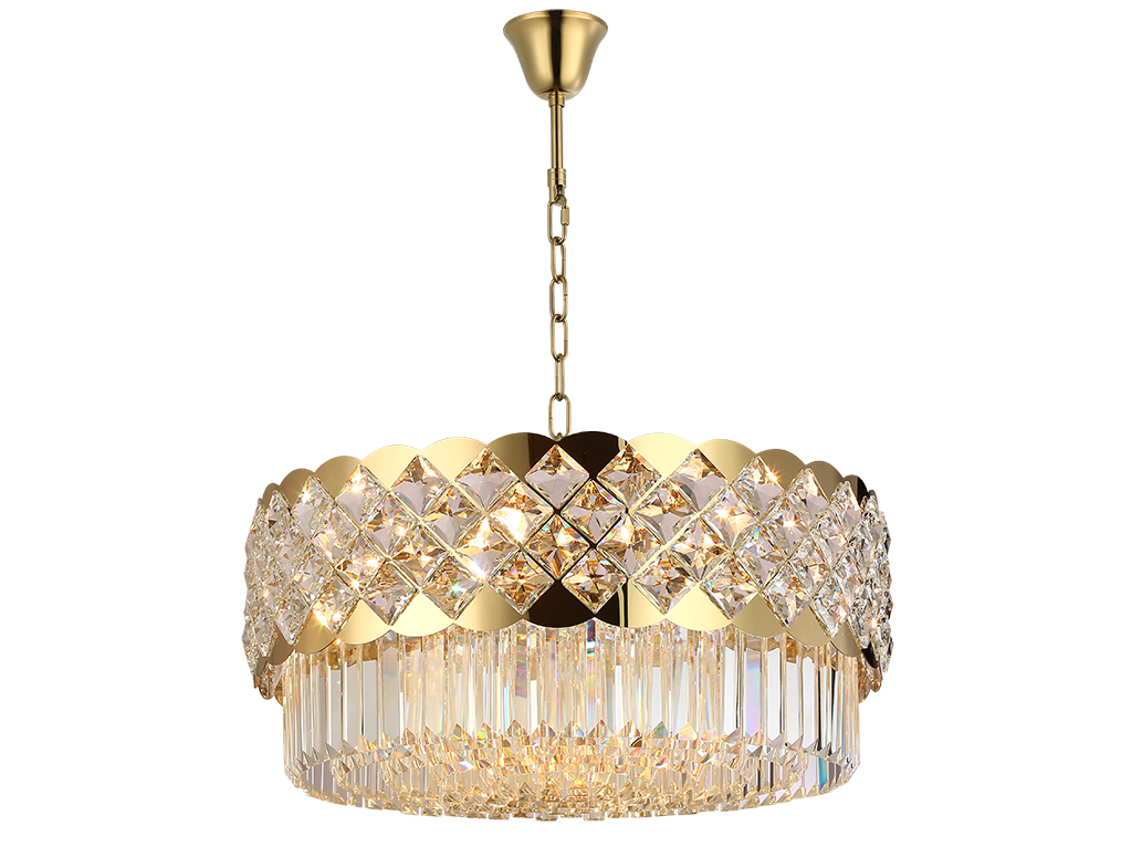 Подвесная люстра Newport Ashley 8300/60 C gold polished М0070636 в Санкт-Петербурге