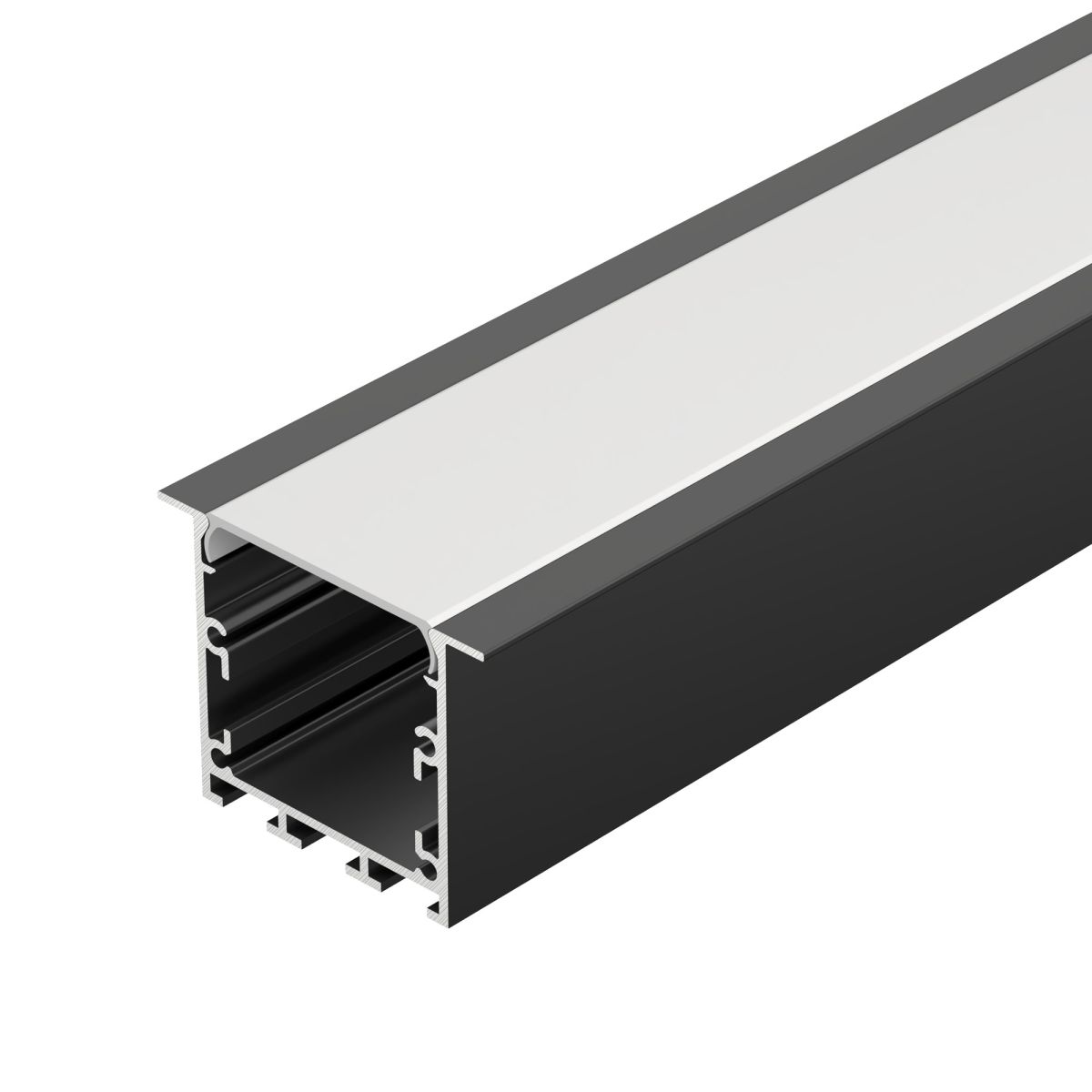Профиль Arlight LINIA49-F-M-2000 BLACK (Алюминий) 057040 в Санкт-Петербурге