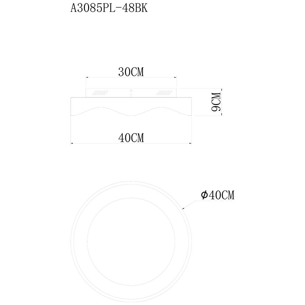 Потолочный светильник Arte Lamp Ankaa A3085PL-48BK в #REGION_NAME_DECLINE_PP#
