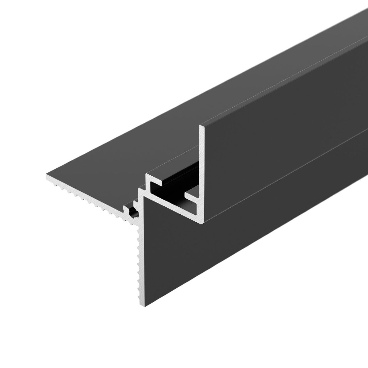 Алюминиевый профиль Arlight СEIL-SHADOW-12-3000 ANOD BLACK 052228 в Санкт-Петербурге