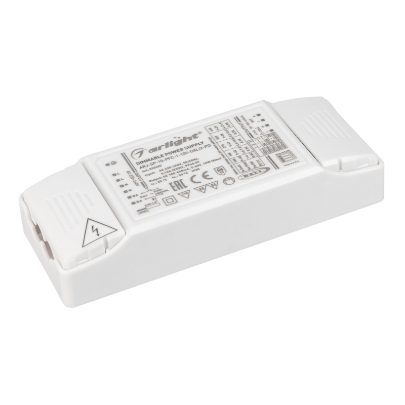 Блок питания Arlight ARJ-SP-10-PFC-1-10V-DALI2-PD (10W, 100-440mA) 033690 в Санкт-Петербурге