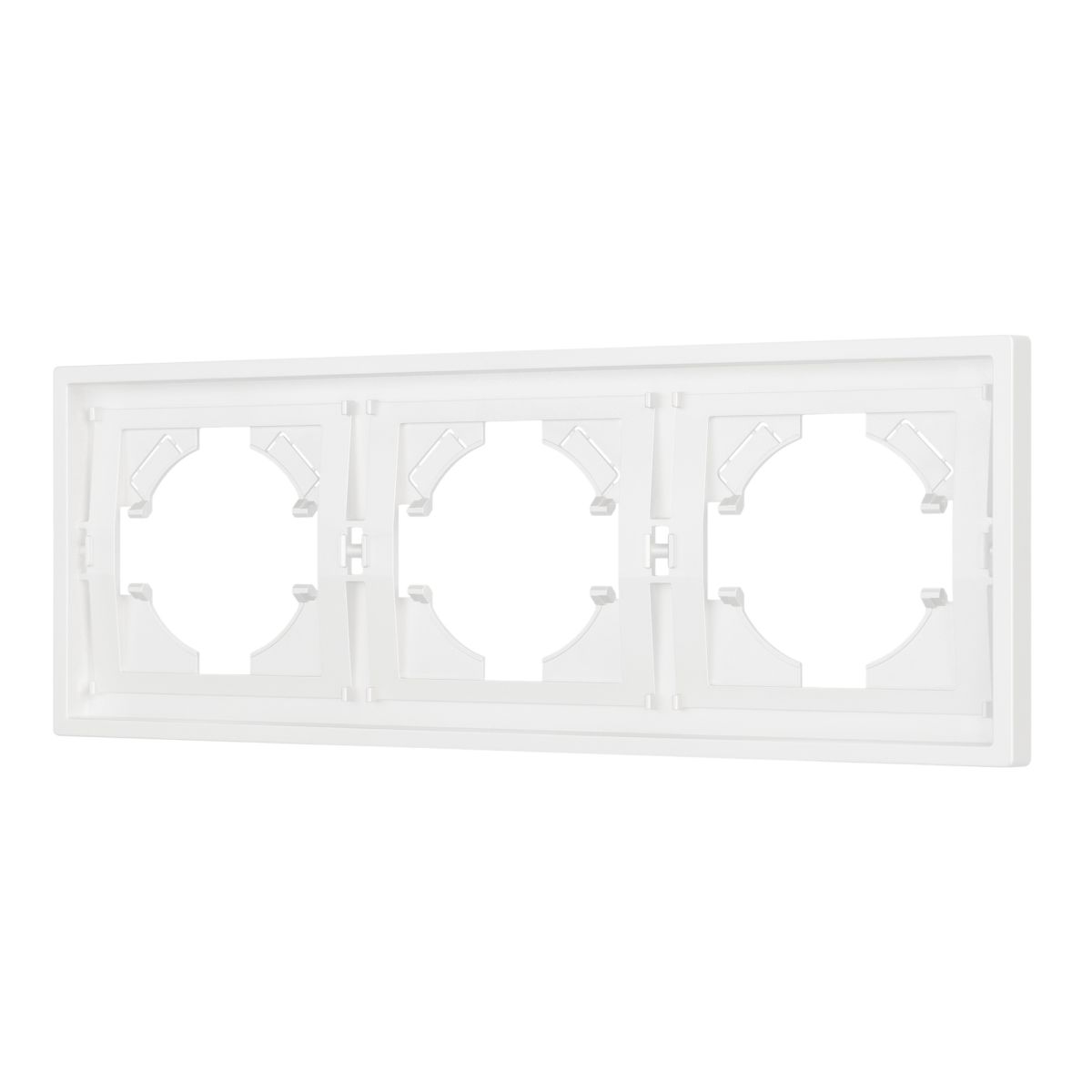 Рамка пластиковая на 3 поста Arlight FRM-TENDO-SFPL-3-WH 054653 в Санкт-Петербурге