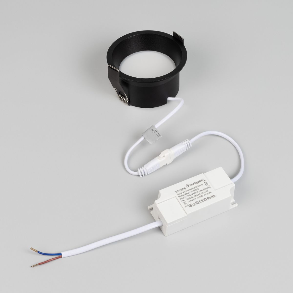 Встраиваемый светильник Arlight MS-BREEZE-BUILT-R82-9W Day4000 (BK, 80 deg, 230V) (IP20 Металл) 035610(1) в #REGION_NAME_DECLINE_PP#