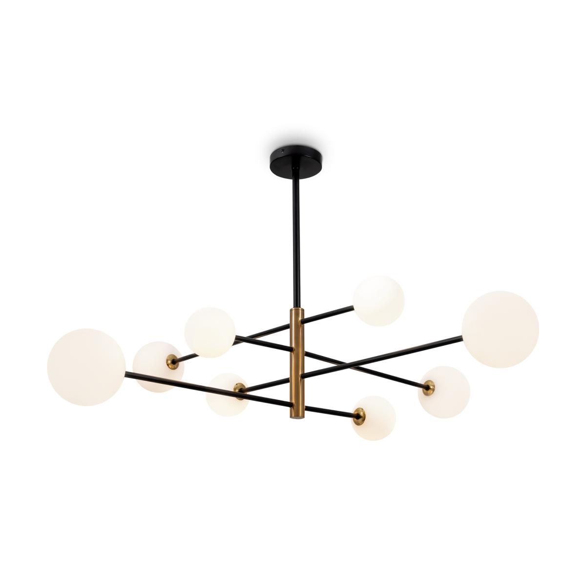 Люстра на штанге Freya Sphirity FR5376CL-08B в #REGION_NAME_DECLINE_PP#