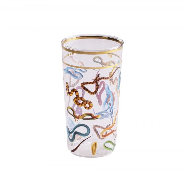 Стакан Snakes Seletti Toiletpaper Glass 15964 в Санкт-Петербурге