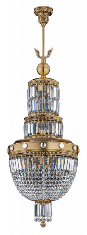 Люстра на штанге Kutek SIENNA-CRYSTAL SWAROVSKI SIE-ZWD-1(P)400 в Санкт-Петербурге
