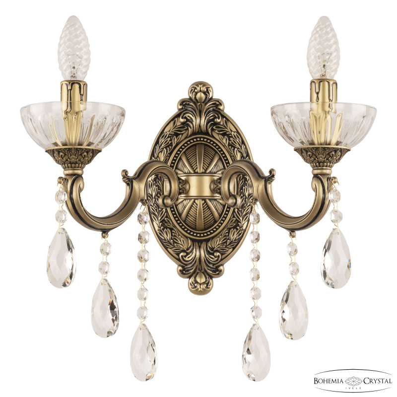 Бра Bohemia Ivele Crystal AL7801B10/2/175 B AGB P Clear/M-1H в Санкт-Петербурге