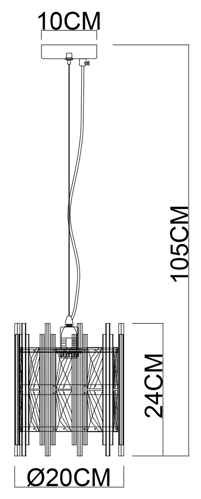 Подвесной светильник Arte Lamp Alruba A1043SP-1BK в Санкт-Петербурге