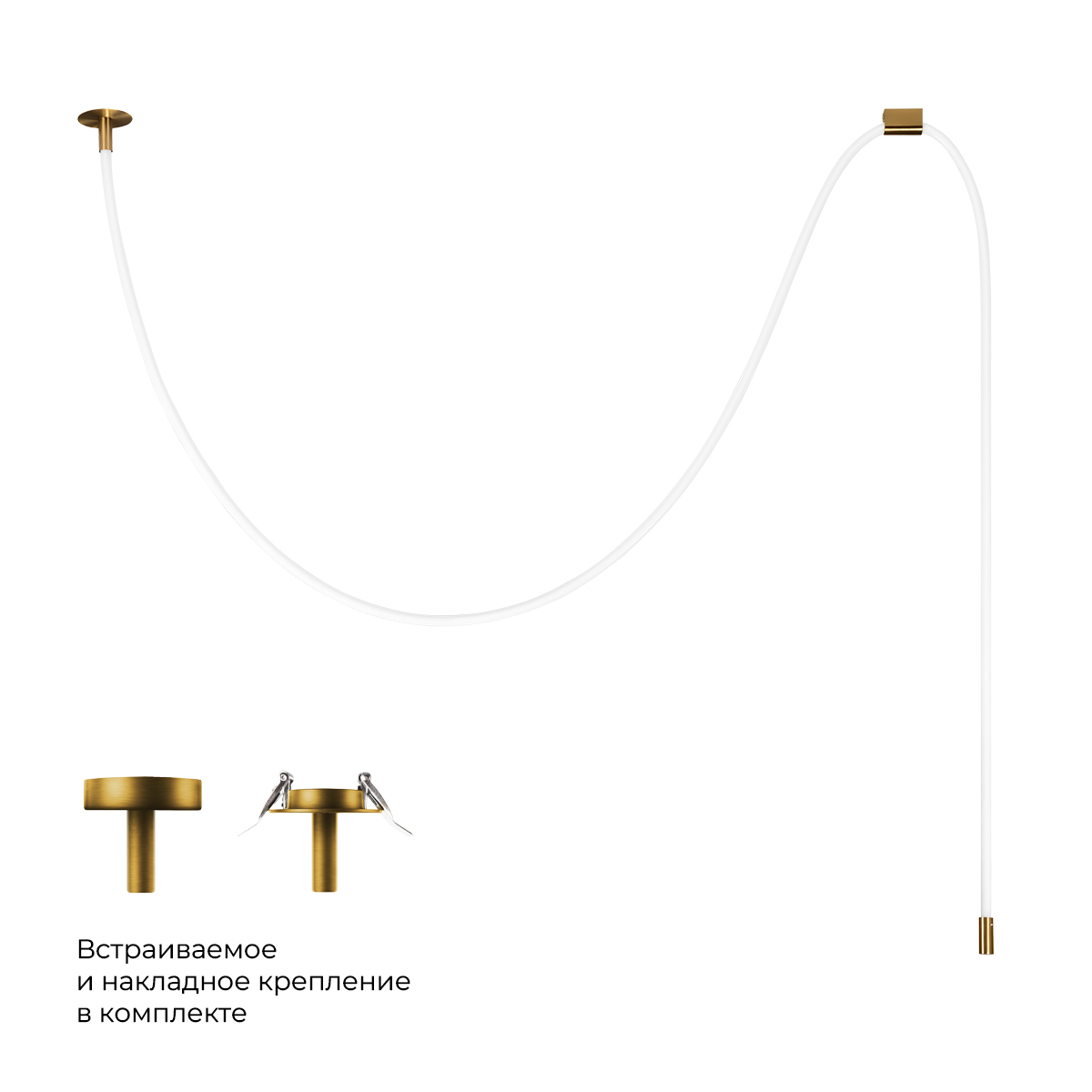 Потолочный светильник Loft IT Thread 10388A Brass в Санкт-Петербурге