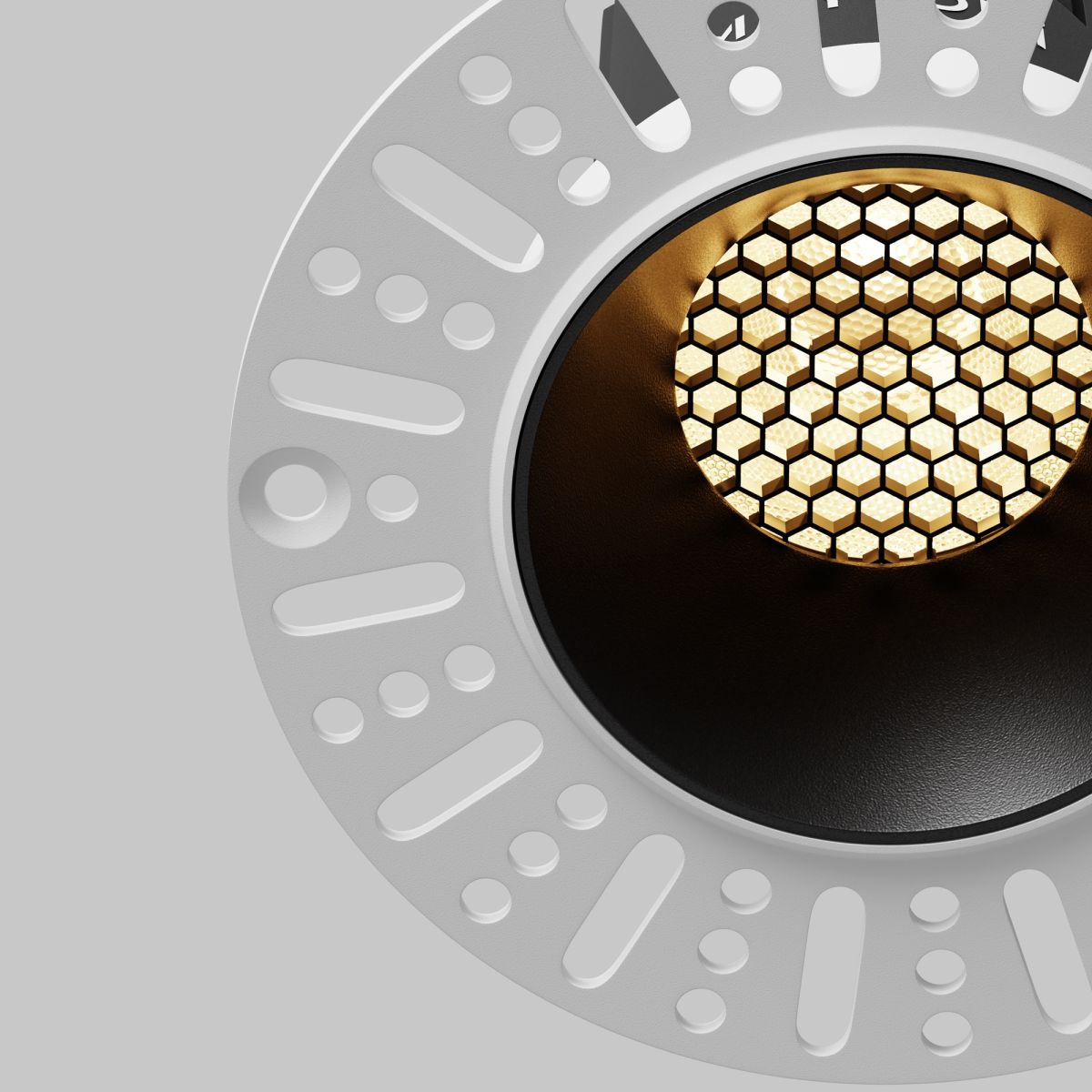 Встраиваемый светильник Maytoni Dip DL119-10W-2.7K-TRS-B в Санкт-Петербурге