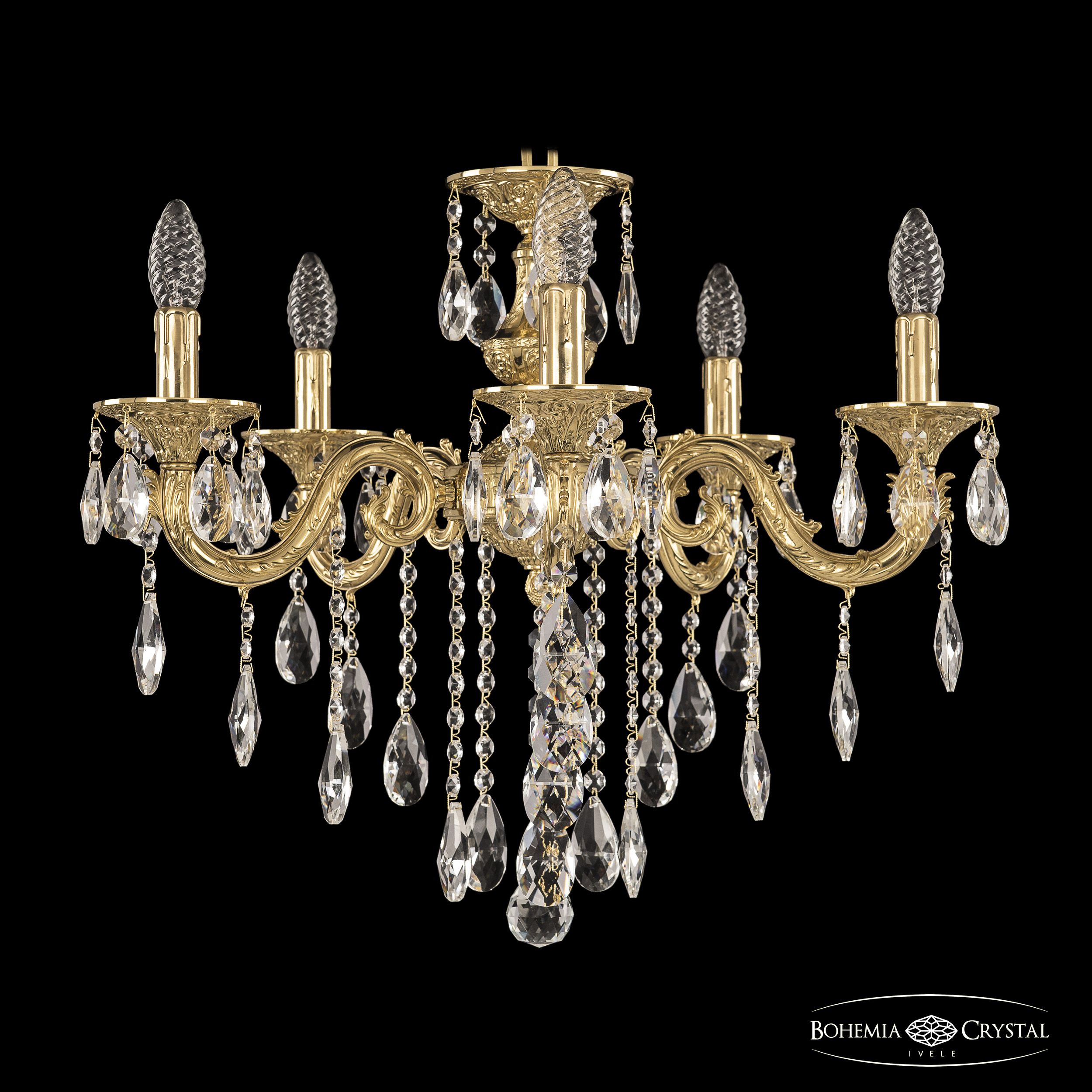 Подвесная люстра Bohemia Ivele Crystal Florence 71201/5/175 B G в Санкт-Петербурге