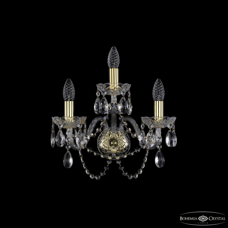 Бра Bohemia Ivele Crystal 1402B/2+1/160 G в Санкт-Петербурге