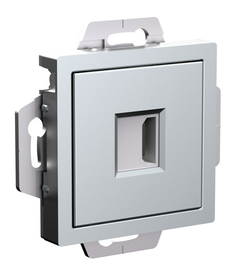 Розетка HDMI, механизм Systeme Electric AtlasDesign Алюминий ATN000380 в Санкт-Петербурге