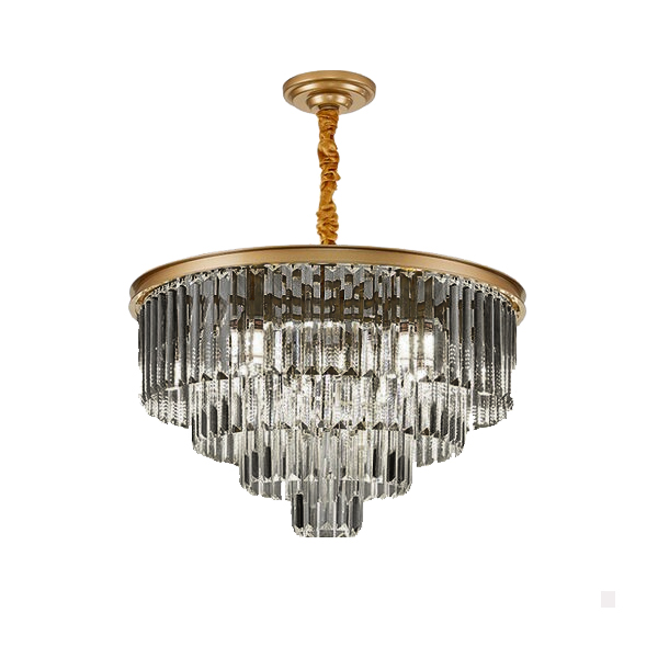 Подвесная люстра Delight Collection 1920s Odeon 9513P/600R gold/smoky в Санкт-Петербурге