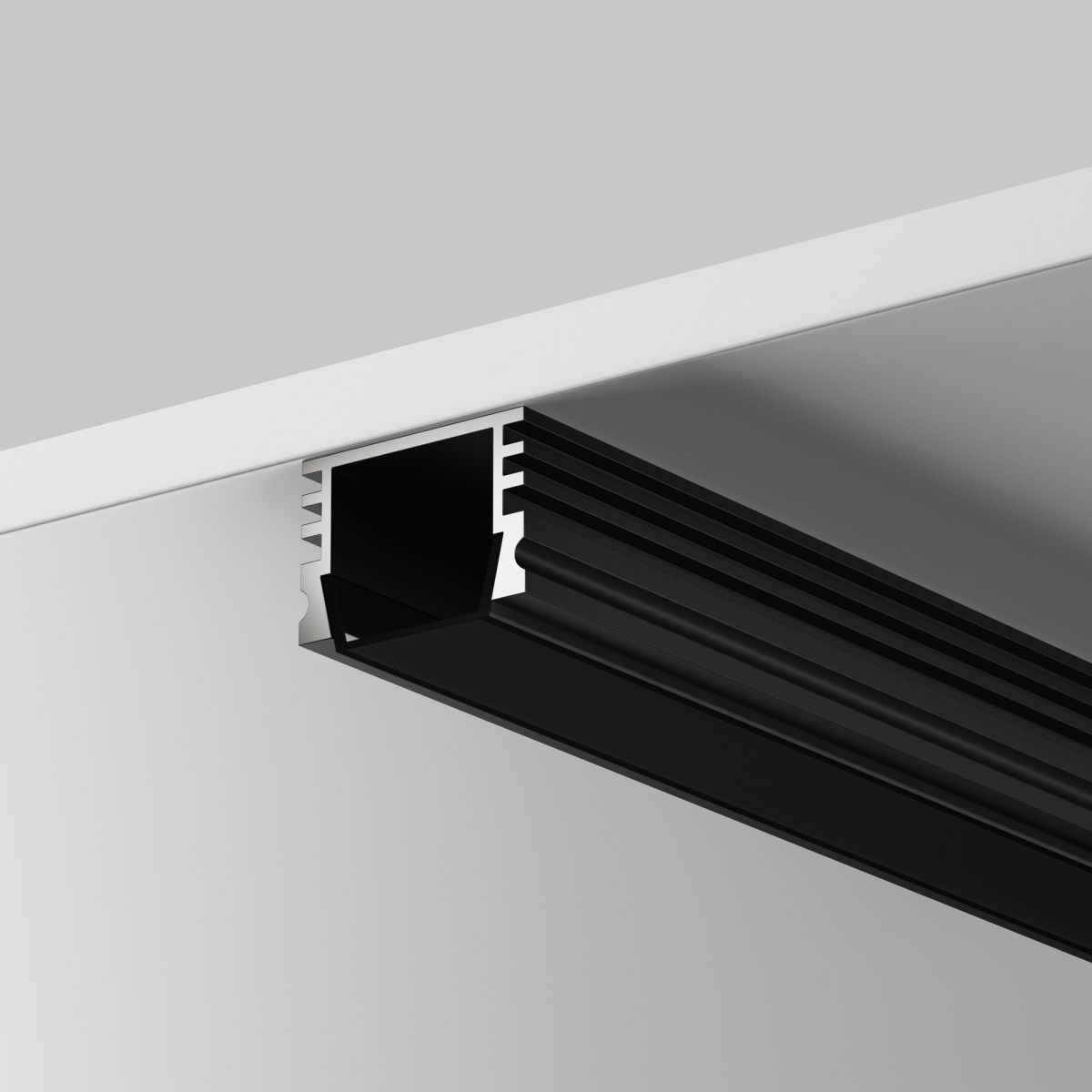 Рассеиватель для профиля 16×12 Maytoni Led Strip ALM-005-B-DF-2M 642024 в Санкт-Петербурге