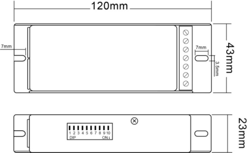 Диммер Deko-Light Dimmer R-DMX 3+1 843273 в Санкт-Петербурге