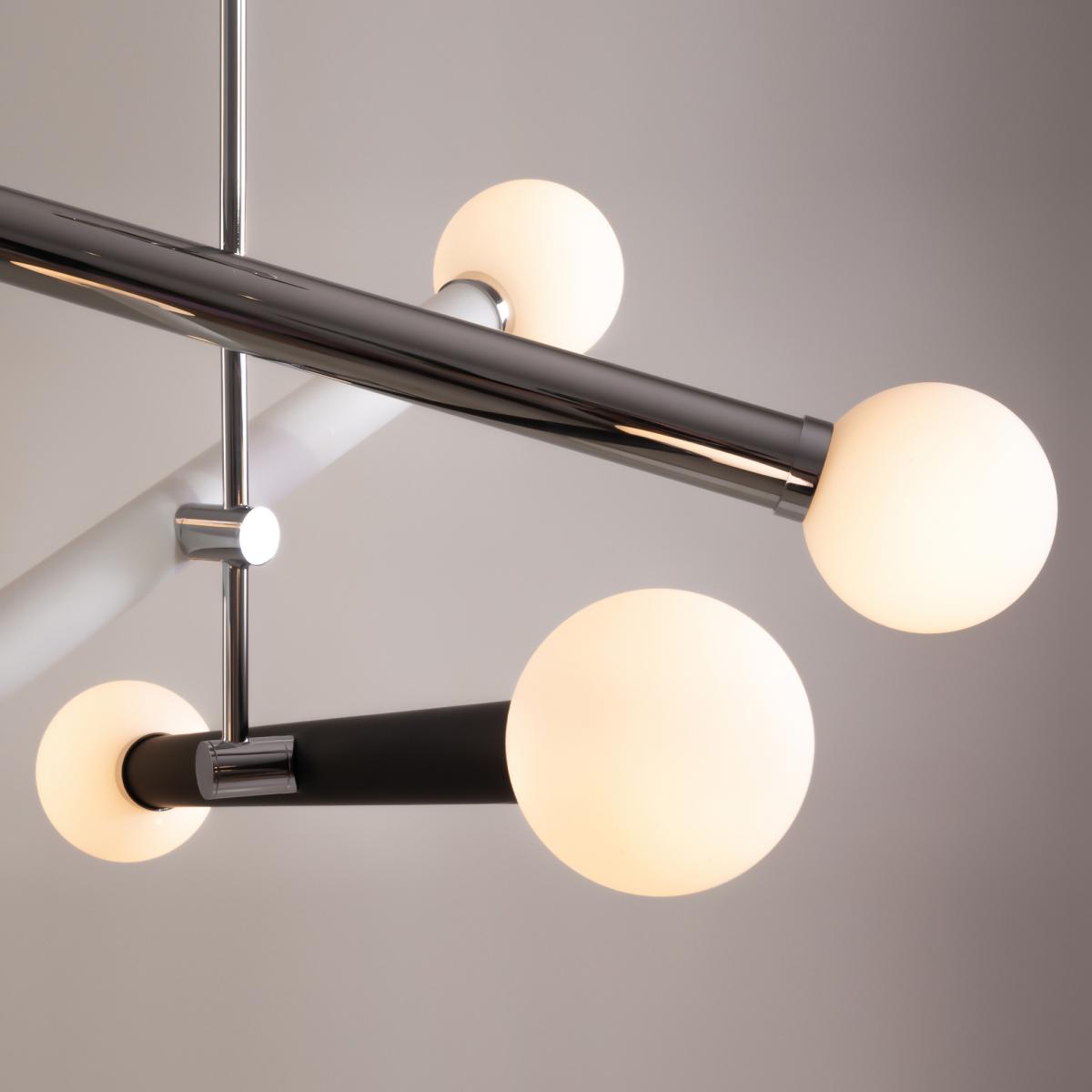 Люстра на штанге Freya Cross FR5381PL-06CH в #REGION_NAME_DECLINE_PP#