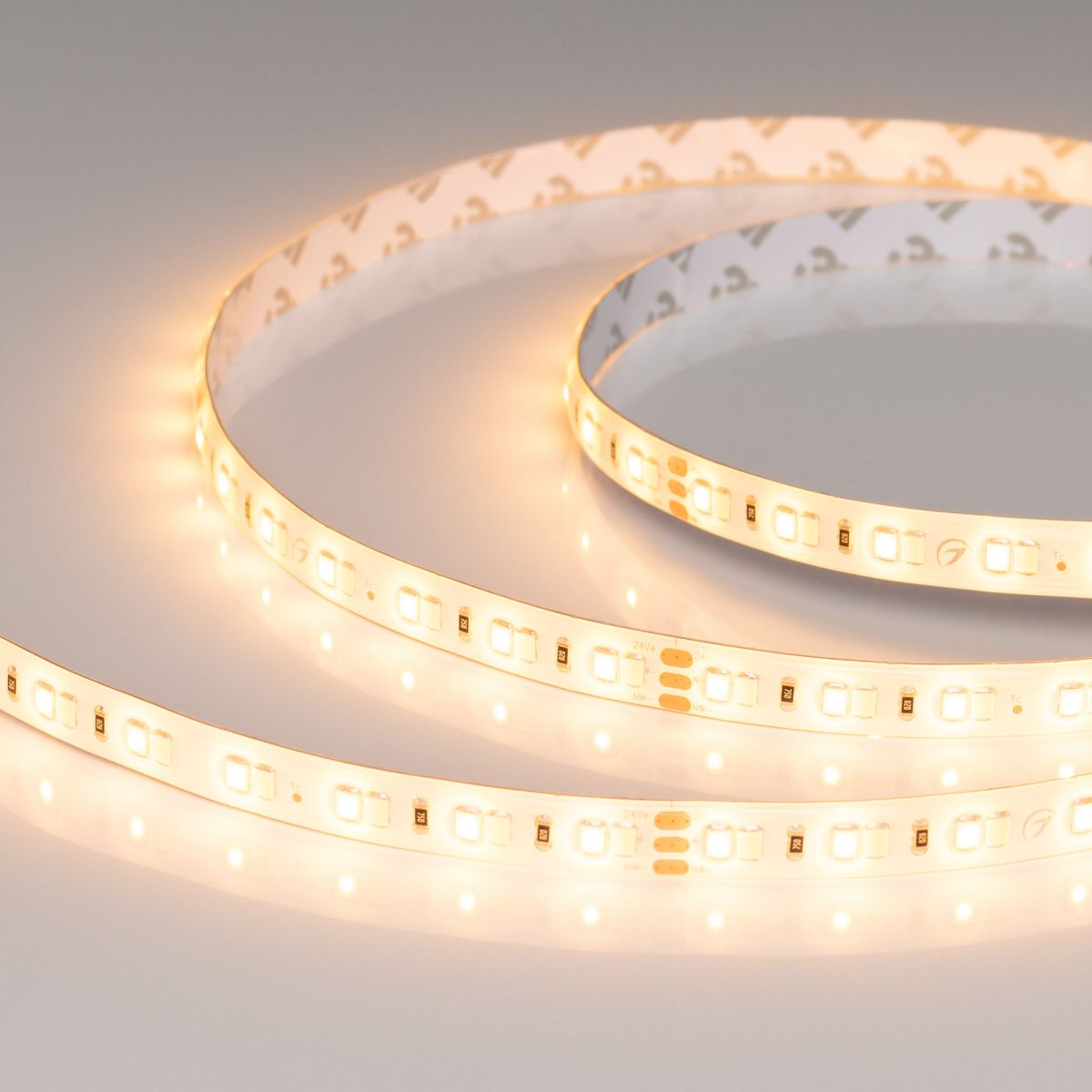 Светодиодная лента герметичная Arlight ULW-SE-A140-10mm 24V Day-MIX (14.4 W/m, IP65, 5m) (Изменяемая ЦТ) 058981(1) в Санкт-Петербурге