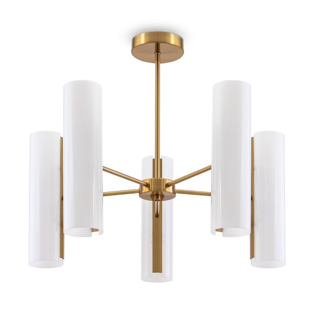 Люстра на штанге Freya Fiore FR5368CL-10BS в #REGION_NAME_DECLINE_PP#