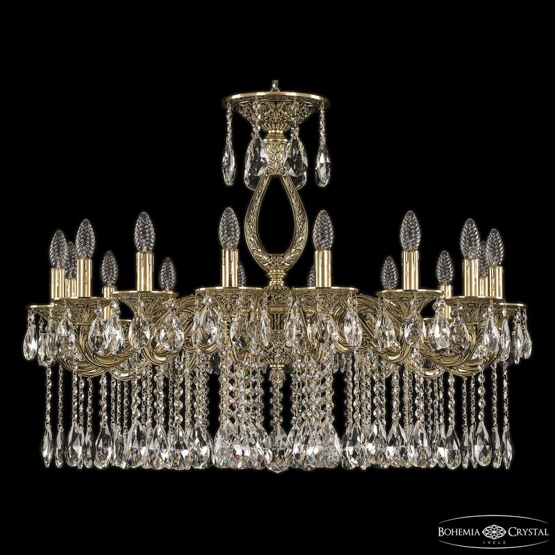 Подвесная люстра Bohemia Ivele Crystal Florence 71302/16/300 A GB в Санкт-Петербурге