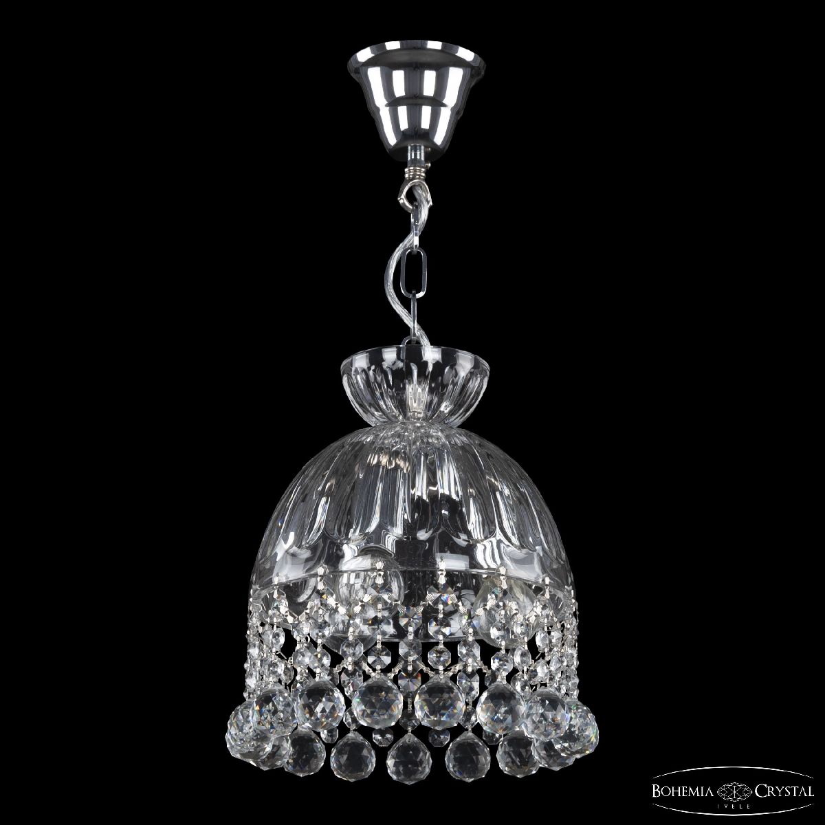 Подвесной светильник Bohemia Ivele Crystal 5478/22 Ni Clear/M-1H Balls в Санкт-Петербурге
