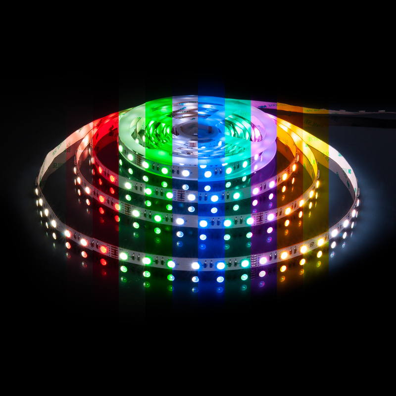 Светодиодная лента Elektrostandard 24V 24W 60Led 5050 IP20 MIX RGB/холодный белый, 5м 4690389172311 в Санкт-Петербурге