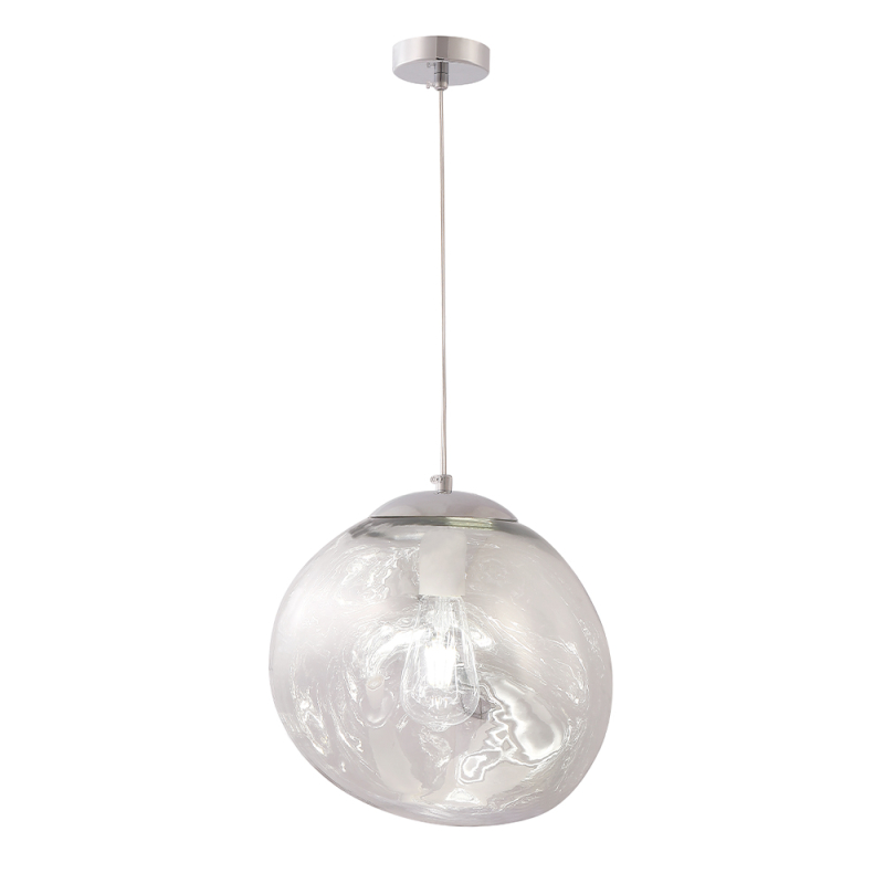 Подвесной светильник Crystal Lux MALAGA SP1 D280 CHROME в Санкт-Петербурге