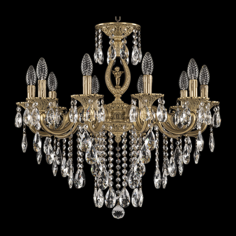 Подвесная люстра Bohemia Ivele Crystal Verona 72401/10/210 B FP FA10S в Санкт-Петербурге